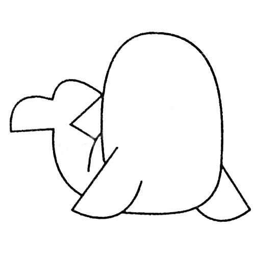 简单的海象怎么画