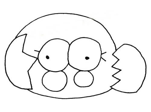 6款不同的小鸡简笔画大全 6款不同的小鸡简笔画大全