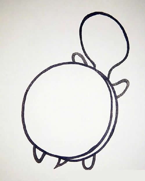 彩色的乌龟简笔画教程 彩色的乌龟简笔画教程