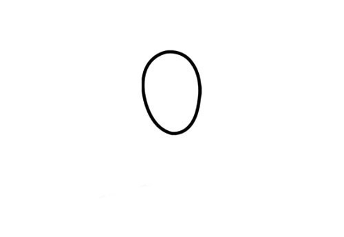 胖嘟嘟的袋鼠简笔画步骤