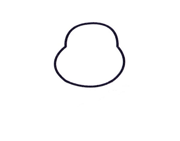 上色的卡通河马简笔画 上色的卡通河马简笔画