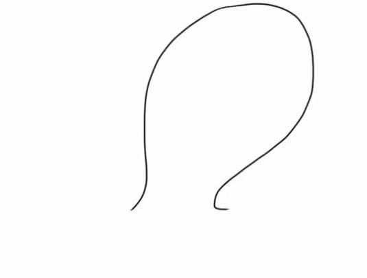 卡通乌贼王简笔画步骤教程