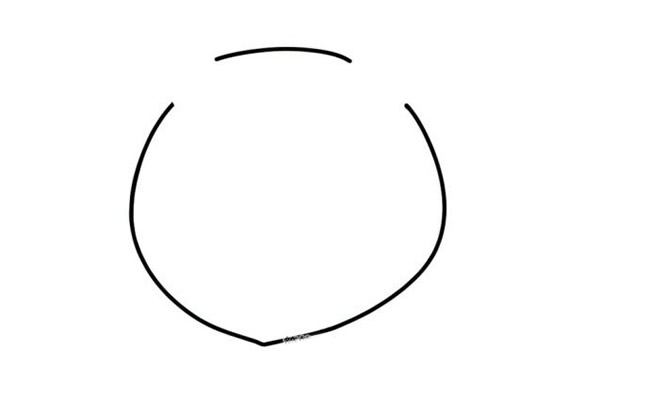 肥嘟嘟的小狗简笔画教程