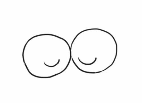 可爱的金鱼简笔画教程