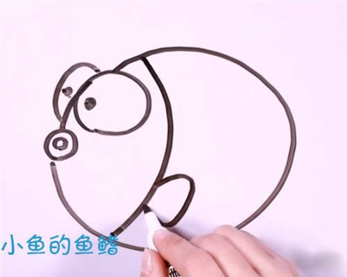 手把手教你画简单的金鱼