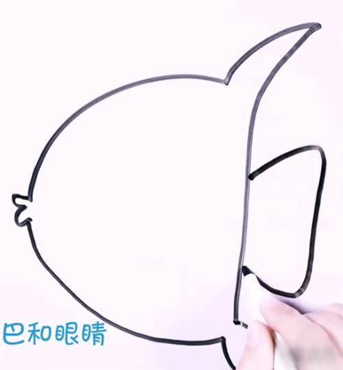 手把手教你画简单的热带鱼