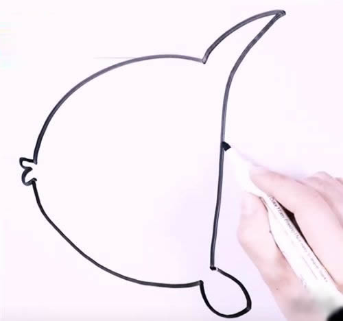 手把手教你画简单的热带鱼