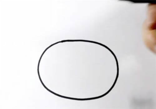 开心的卡通螃蟹简笔画教程