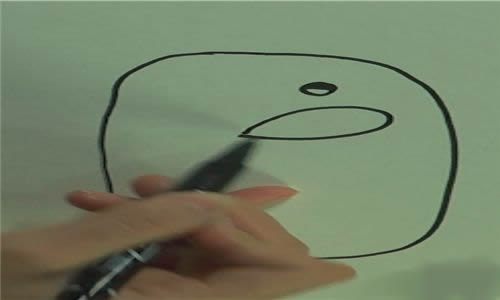 适合幼儿画的大象简笔画