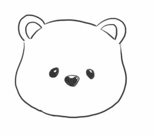 简单可爱的小狮子怎么画