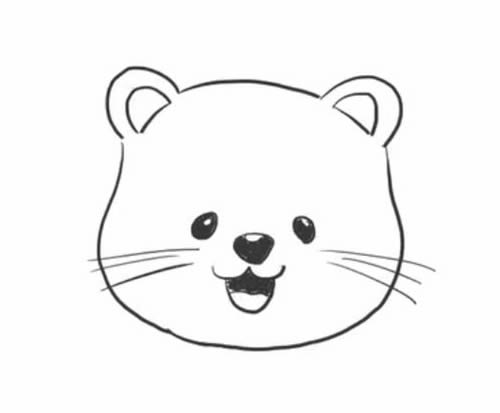 简单可爱的小狮子怎么画