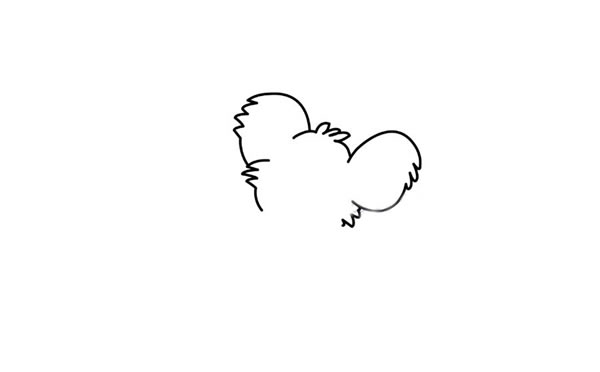 打哈欠的考拉简笔画步骤