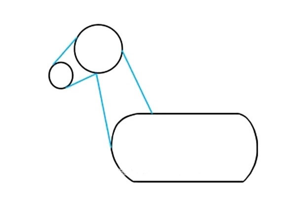 涂色的斑马简笔画步骤教程