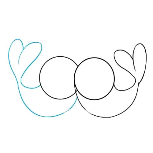 两只爱情鸟简笔画步骤 两只爱情鸟简笔画步骤