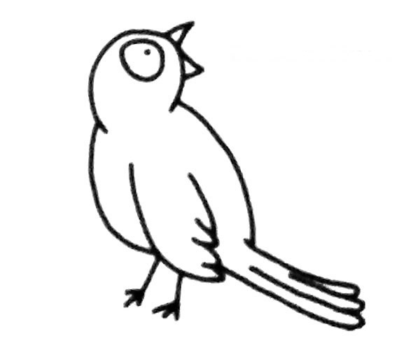 6款关于喜鹊的简笔画大全