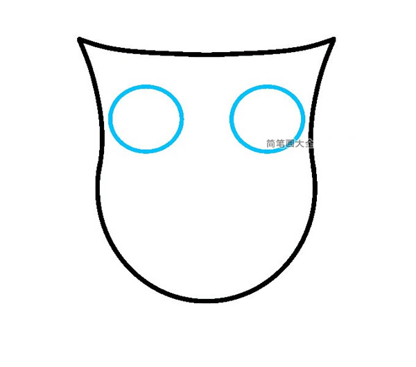 彩色的猫头鹰简笔画步骤教程 彩色的猫头鹰简笔画步骤教程
