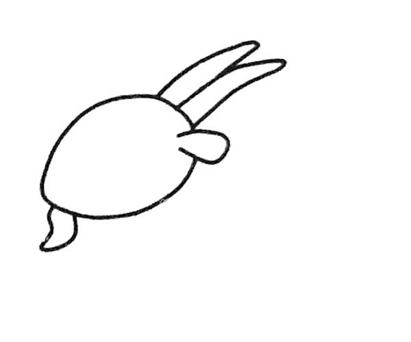 简单的山羊怎么画