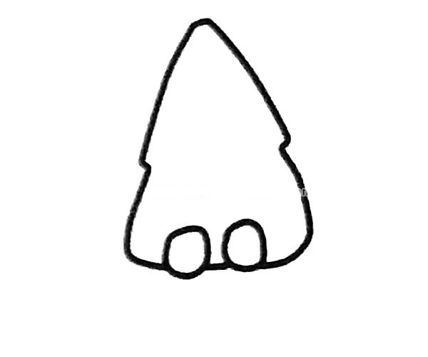 教你画一只简单的鱿鱼