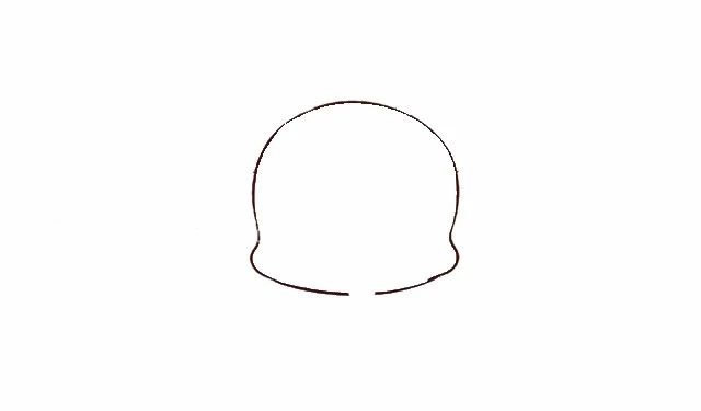 可爱的拉布拉多小狗简笔画步骤