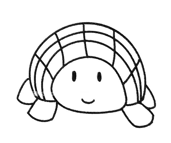 6款卡通乌龟简笔画大全 6款卡通乌龟简笔画大全