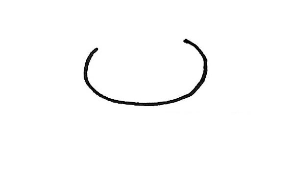 呆萌的河马简笔画步骤