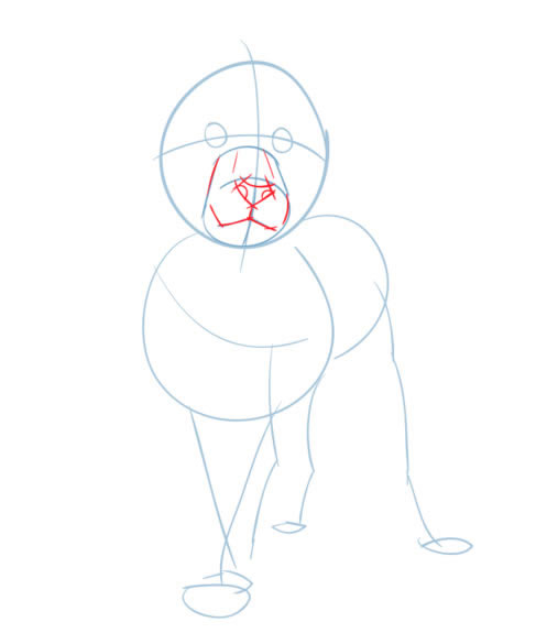 生动霸气的狮子简笔画教程 生动霸气的狮子简笔画教程