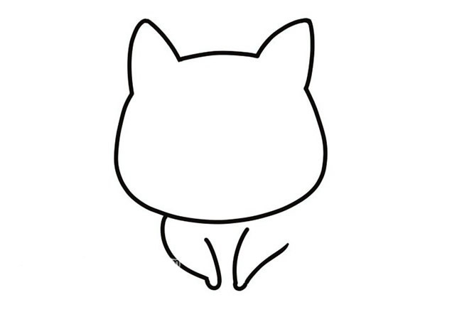 可爱的柯基犬简笔画步骤 可爱的柯基犬简笔画步骤