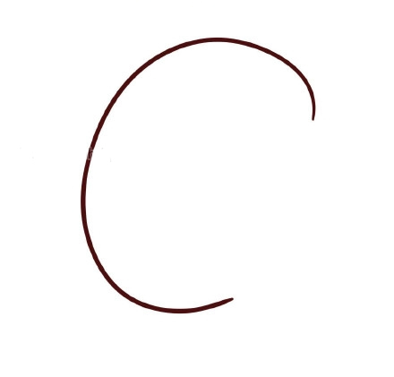 可爱的海豚简笔画带涂色