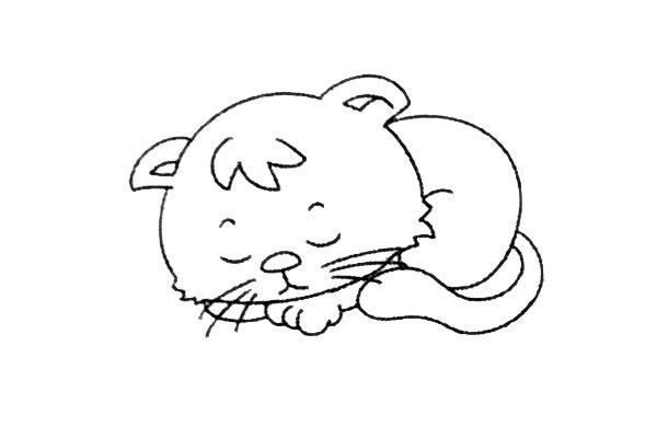 8张可爱的喵星人简笔画