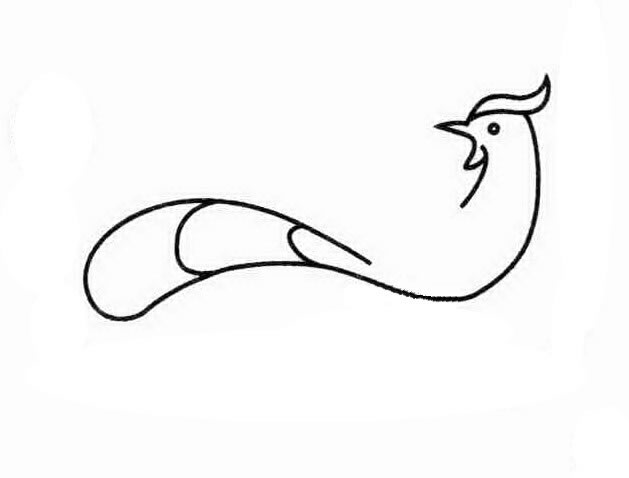 关于凤凰的简笔画教程