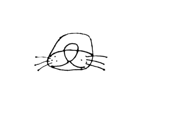 老虎怎么画 涂色的老虎简笔画