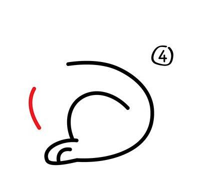 小兔子简笔画详细步骤分解