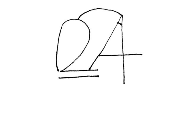 怎么用数字画一只鸽子