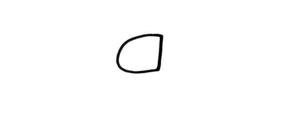 长着翅膀的恐龙简笔画步骤