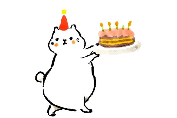 一组简单易学的肥猫简笔画大全