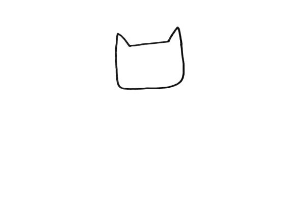 ​​​​​​​戴着围巾的猫头鹰简笔画