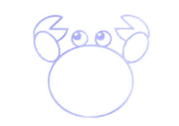 螃蟹怎么画 涂色的螃蟹简笔画步骤 螃蟹怎么画 涂色的螃蟹简笔画步骤