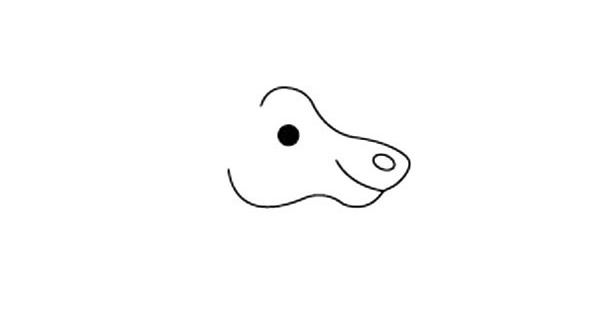 ​​​​​​​长颈鹿妈妈和宝宝简笔画教程