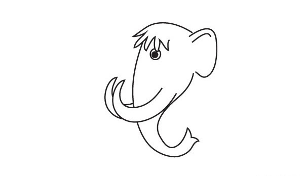 猛犸象怎么画 猛犸象简笔画步骤 猛犸象怎么画 猛犸象简笔画步骤