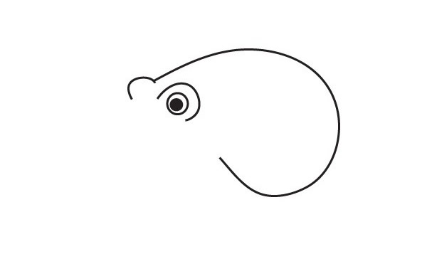 有很多触角的章鱼简笔画 有很多触角的章鱼简笔画