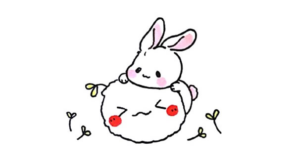 一组可爱的兔子简笔画大全