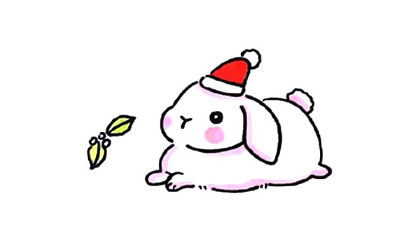 一组可爱的兔子简笔画大全