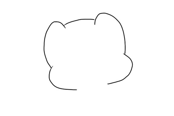 可爱的恐龙简笔画步骤