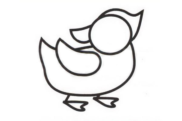 鸳鸯怎么画 涂色的鸳鸯简笔画