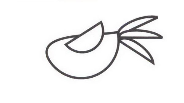 站在树枝上的乌鸦简笔画