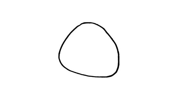 喜爱小花的兔子简笔画 喜爱小花的兔子简笔画