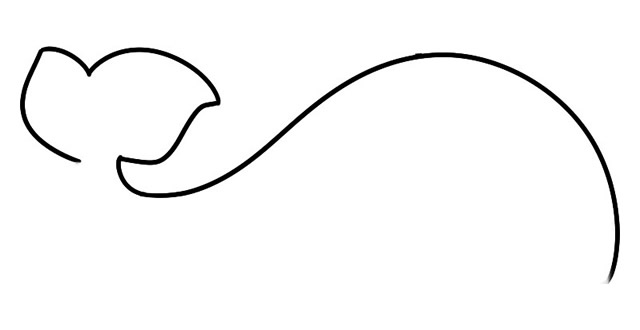 有趣的鲸鱼简笔画步骤 有趣的鲸鱼简笔画步骤