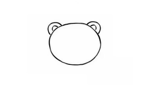 可爱的小狮子简笔画步骤