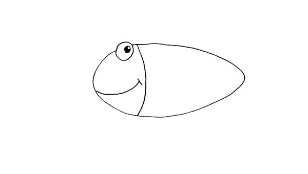 海草和小鱼卡通简笔画教程 海草和小鱼卡通简笔画教程