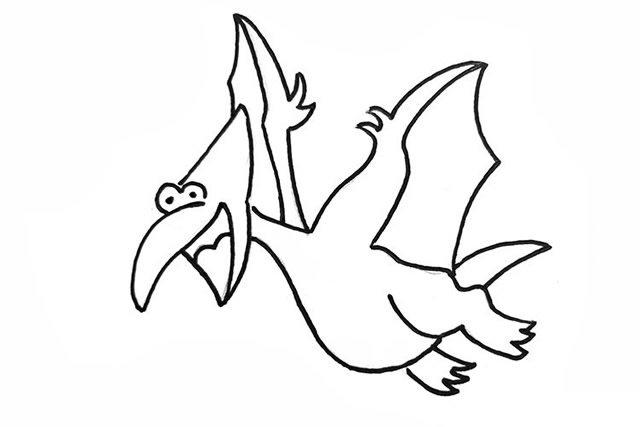 9种关于恐龙的简笔画大全